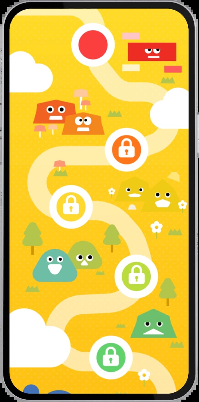 phonemuzuアプリ レッスンマップ